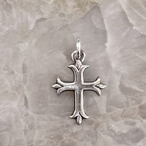 RETIRED James Avery Fleuree Silver Charm